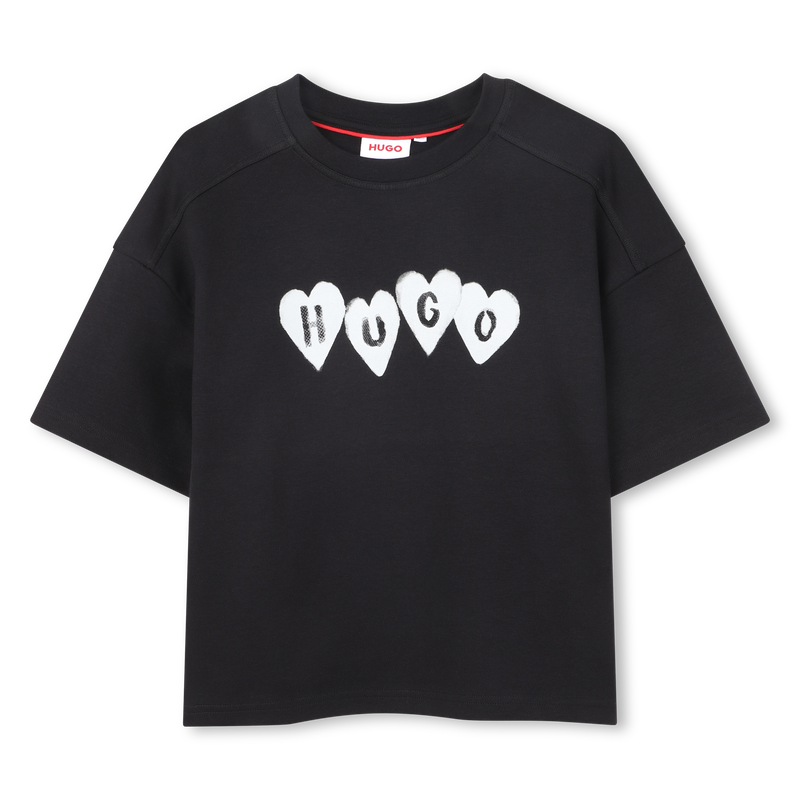 T-shirt a maniche corte HUGO 
                        BAMBINA