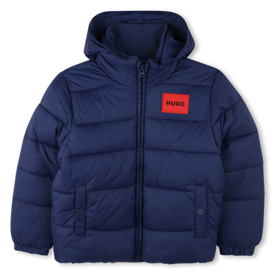 Piumino con zip idrorepellente HUGO RAGAZZO
