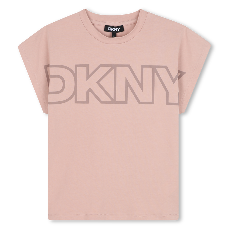 T-shirt a maniche corte DKNY 
                        BAMBINA
