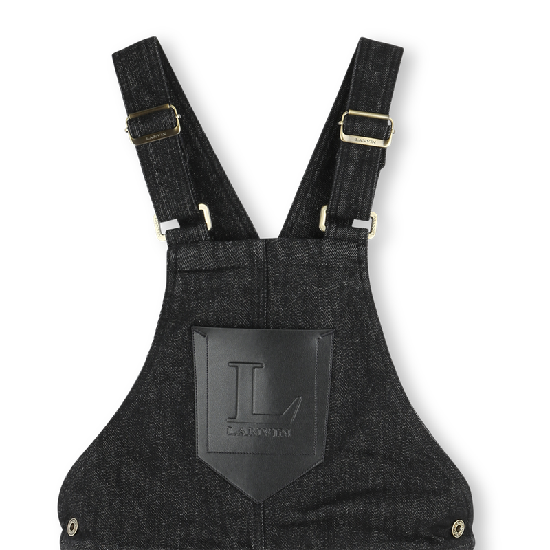 Salopette in denim LANVIN 
                        BAMBINA