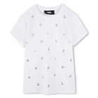 TEE SHIRT KARL LAGERFELD KIDS 
                    BAMBINA