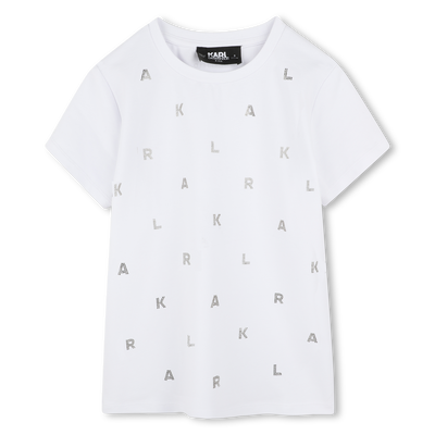 TEE SHIRT KARL LAGERFELD KIDS BAMBINA