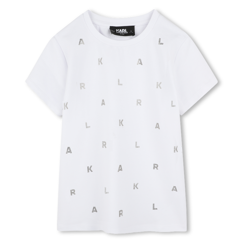 TEE SHIRT KARL LAGERFELD KIDS 
                        BAMBINA