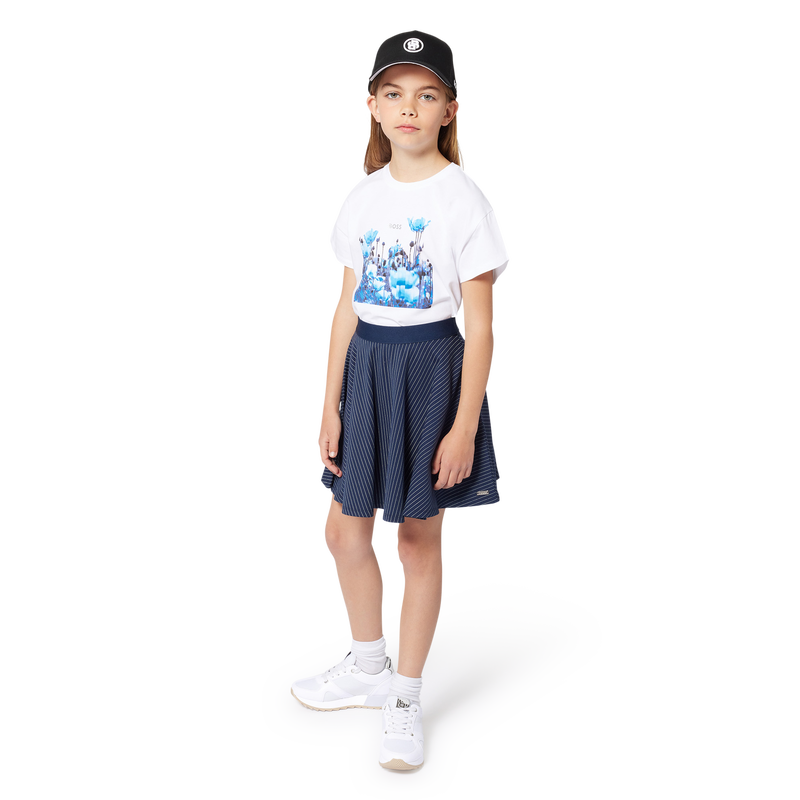 T-shirt a maniche corte BOSS 
                        BAMBINA