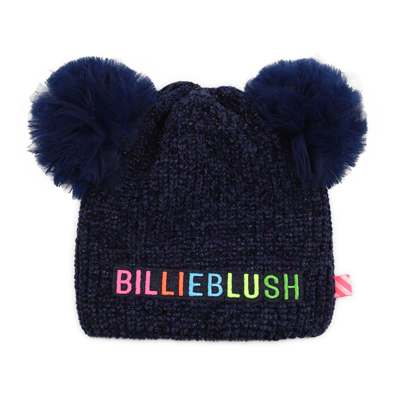 Berretto con pompon doppi BILLIEBLUSH 
                        BAMBINA
