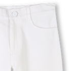 Pantaloni in cotone e lino DKNY 
                    BAMBINA