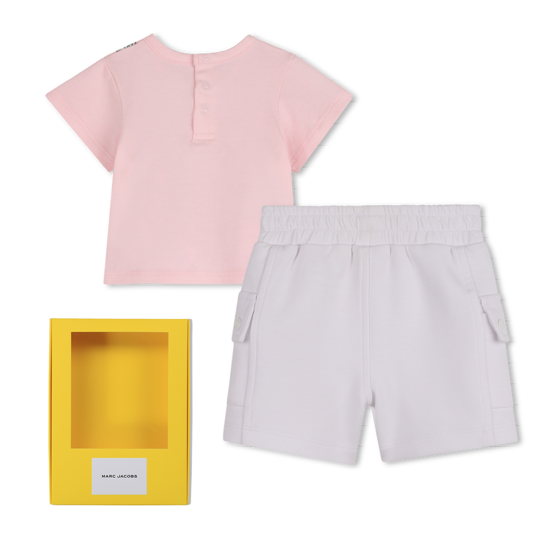 SET T-SHIRT E PANTALONCINI MARC JACOBS 
                        UNISEX