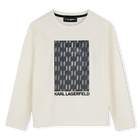 Maglietta a maniche lunghe KARL LAGERFELD KIDS 
                    RAGAZZO