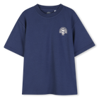 T-shirt a maniche corte, BLU ARDESIA, hi-res