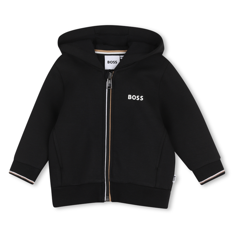 Cardigan con cappuccio BOSS 
                        RAGAZZO