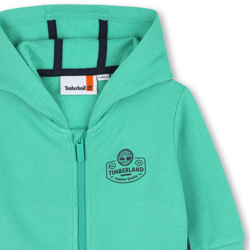 Cardigan da jogging con cappuccio TIMBERLAND 
                        RAGAZZO