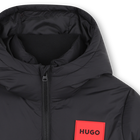 Piumino con cappuccio HUGO 
                    RAGAZZO