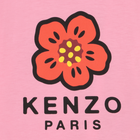 T-shirt con bottone a pressione sulla spalla KENZO KIDS 
                    BAMBINA