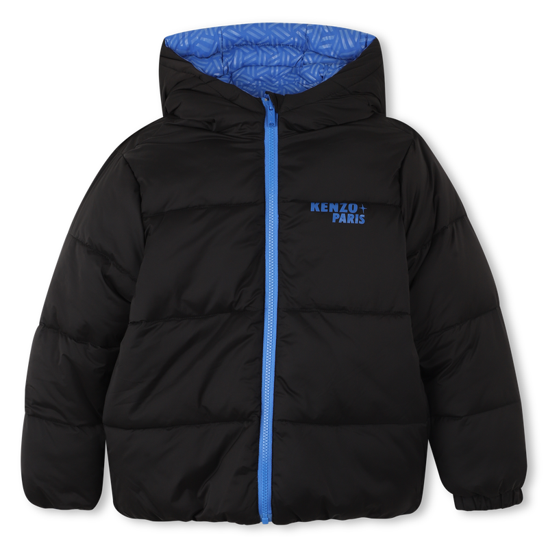 Reversible down jacket KENZO KIDS 
                        RAGAZZO