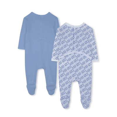 Set 2 pigiami in cotone KENZO KIDS UNISEX