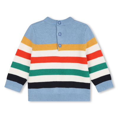 Pullover in maglia a righe CARREMENT BEAU RAGAZZO