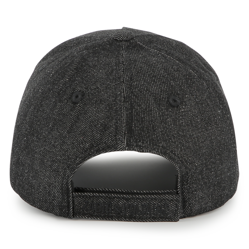 Cappellino di jeans con velcro ZADIG & VOLTAIRE 
                        RAGAZZO