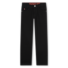 Jeans dritti in misto cotone HUGO 
                    RAGAZZO