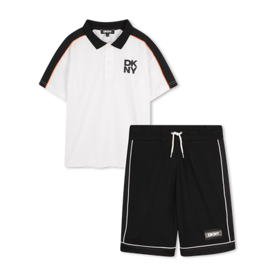 SET T-SHIRT E BERMUDA DKNY RAGAZZO