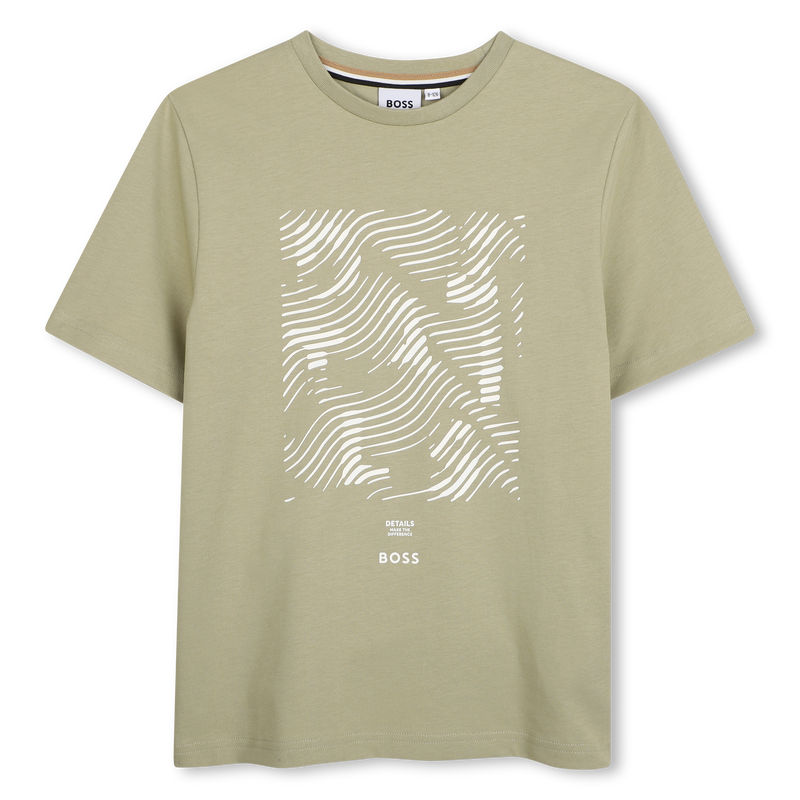 T-shirt a maniche corte BOSS 
                        RAGAZZO