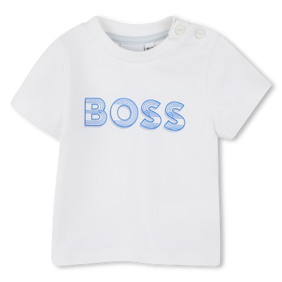 T-shirt con stampa logo BOSS RAGAZZO