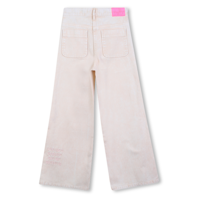 Pantaloni in twill BILLIEBLUSH 
                        BAMBINA