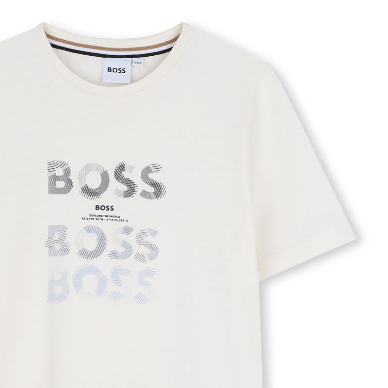 T-shirt a maniche corte BOSS 
                        RAGAZZO