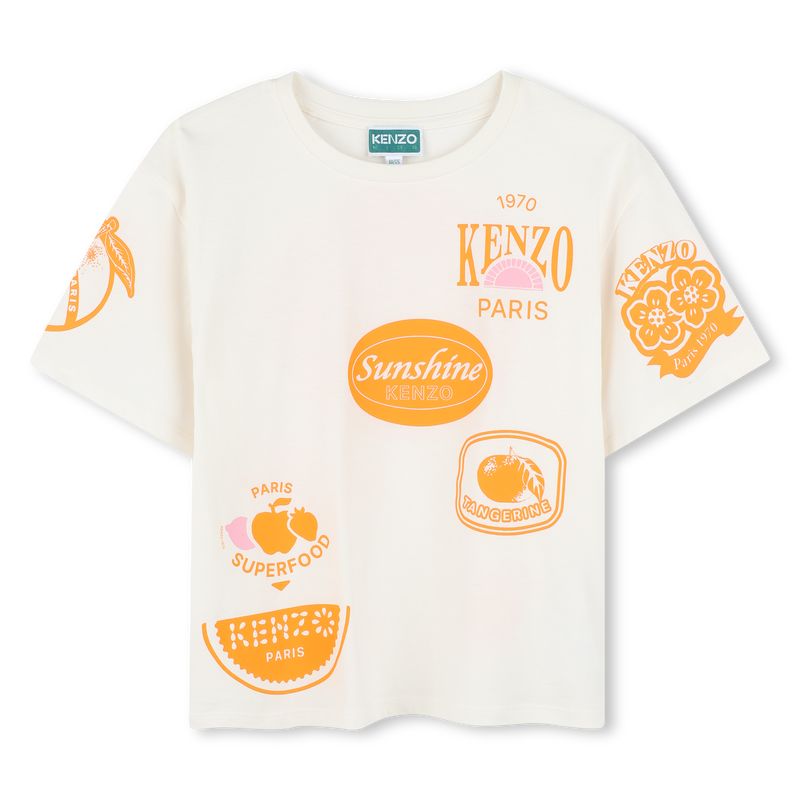 T-shirt a maniche corte KENZO KIDS 
                        BAMBINA