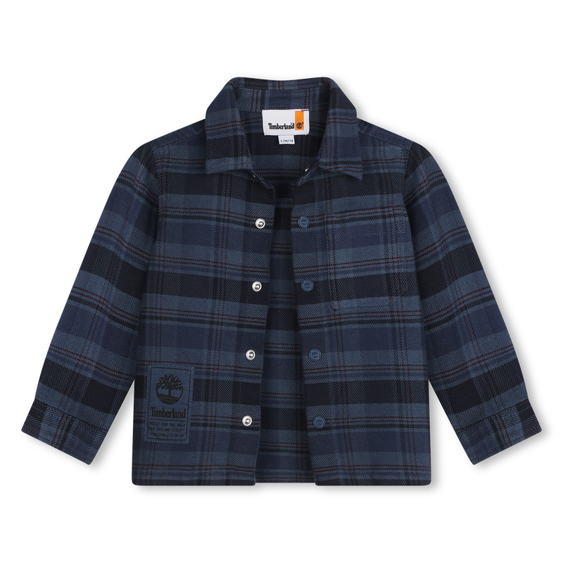 Checked Twill Shirt TIMBERLAND 
                        RAGAZZO