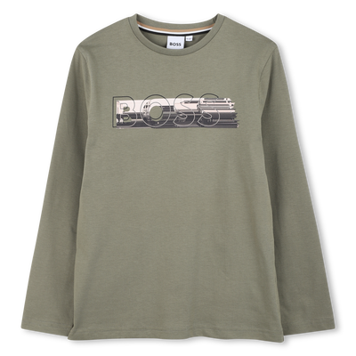 T-shirt a maniche lunghe BOSS RAGAZZO