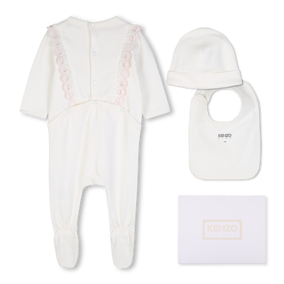 Set pigiama, berretto e bavaglino KENZO KIDS BAMBINA