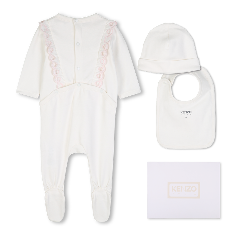 Set pigiama, berretto e bavaglino KENZO KIDS 
                        BAMBINA