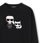 VESTITO M/L KARL LAGERFELD KIDS 
                    BAMBINA