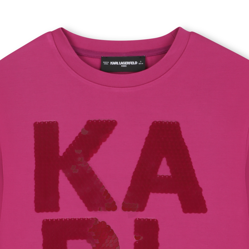 Long-sleeved sweatshirt KARL LAGERFELD KIDS 
                        BAMBINA