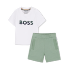 Set t-shirt e bermuda BOSS 
                    RAGAZZO