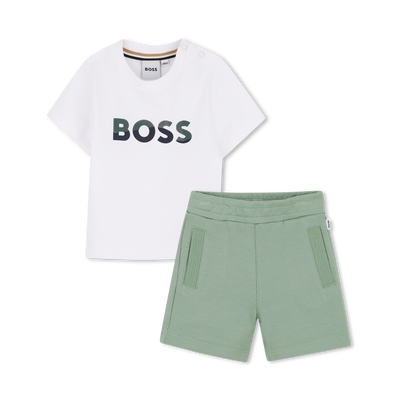 SET T-SHIRT E BERMUDA BOSS RAGAZZO