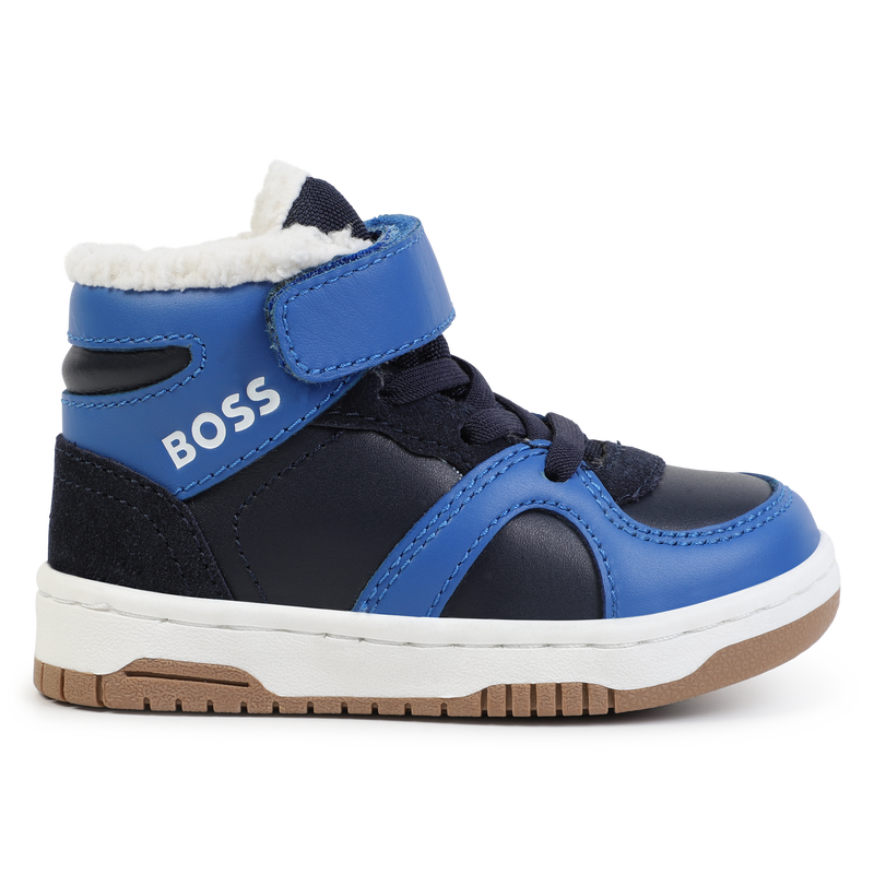 Velcro Sneakers BOSS 
                        RAGAZZO