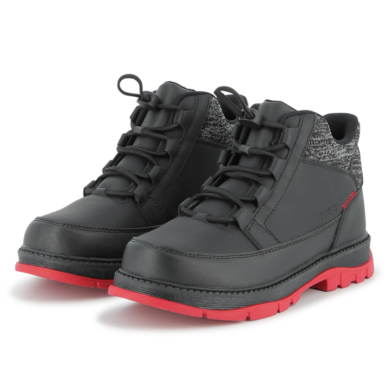 Stivaletti con lacci HUGO 
                        RAGAZZO