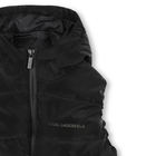 Piumino smanicato cappuccio KARL LAGERFELD KIDS 
                    RAGAZZO
