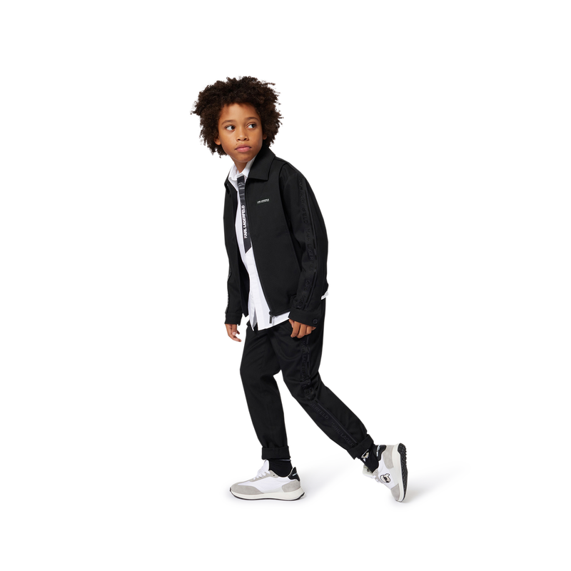 Sneakers basse stringate KARL LAGERFELD KIDS 
                        RAGAZZO