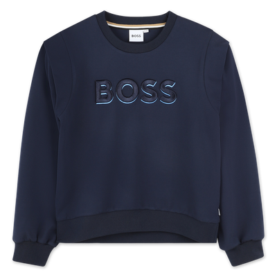 Felpa ricamata BOSS BAMBINA