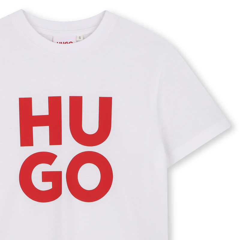 T-shirt a maniche corte HUGO 
                        BAMBINO