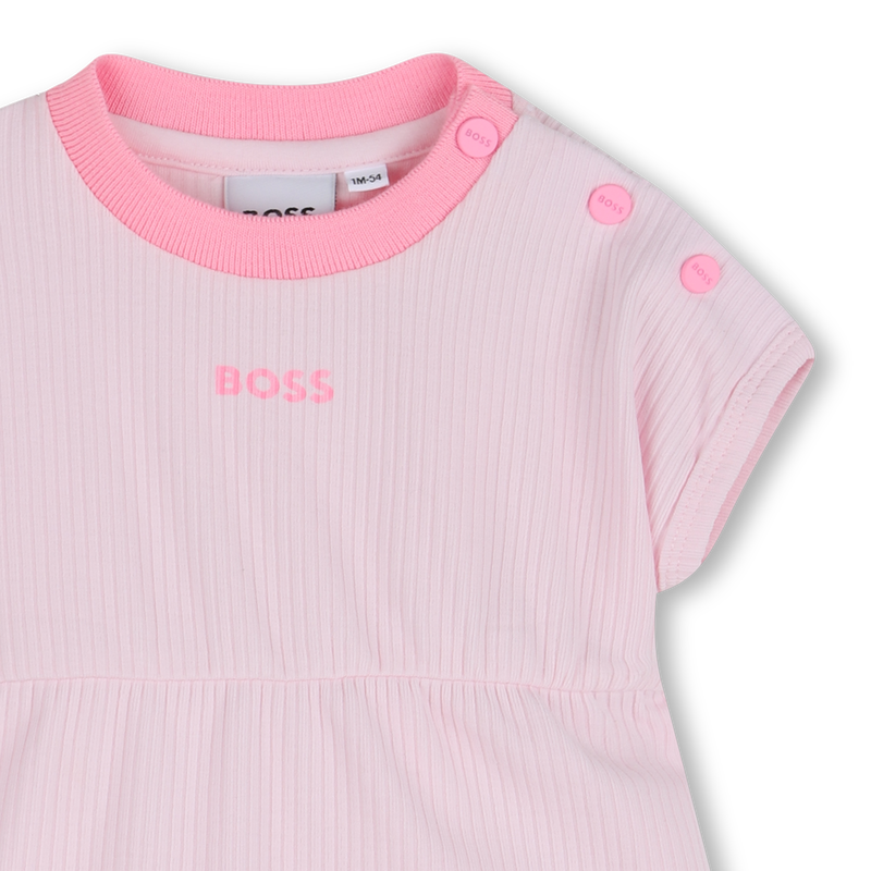 SET ABITO+MUTANDINE GONFIE BOSS 
                        BAMBINA