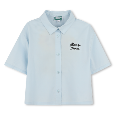Camicia a maniche corte KENZO KIDS BAMBINA