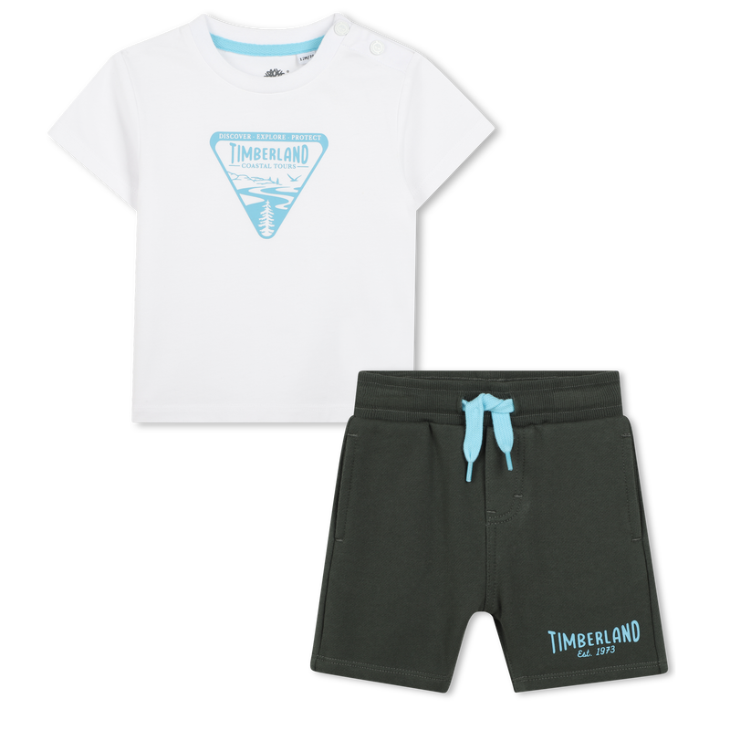 Set t-shirt e shorts TIMBERLAND 
                        RAGAZZO