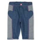 Jeans bicolori in cotone BILLIEBLUSH 
                    BAMBINA