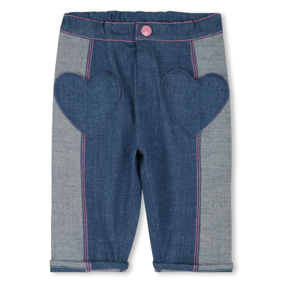 Jeans bicolori in cotone BILLIEBLUSH BAMBINA