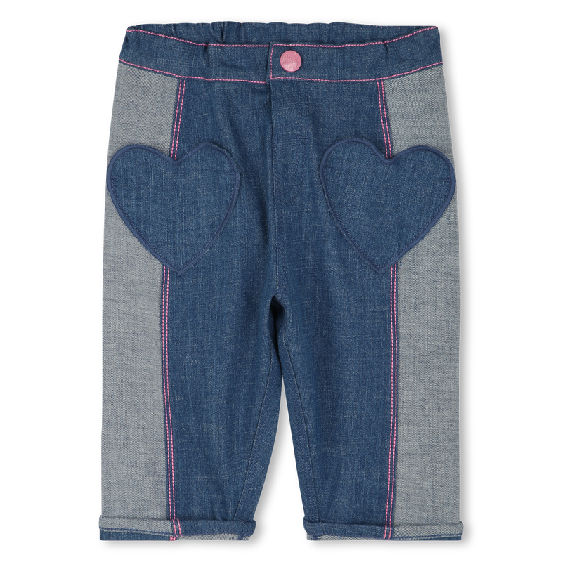 Jeans bicolori in cotone BILLIEBLUSH 
                        BAMBINA
