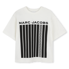 T-shirt bicolore in cotone MARC JACOBS 
                    RAGAZZO