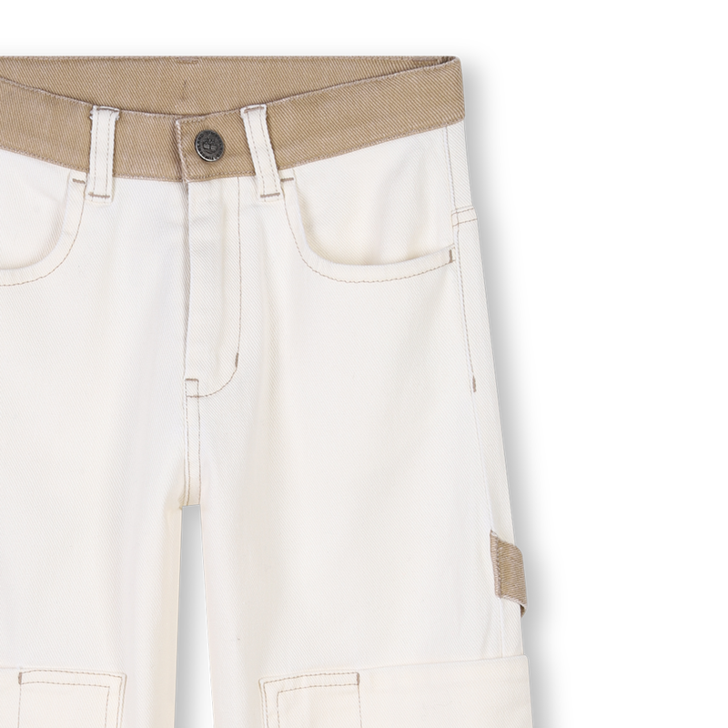 Pantaloni regolabili in twill TIMBERLAND 
                        RAGAZZO